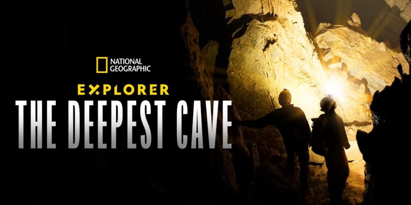 Banner for the documentary The Deepest Cave.