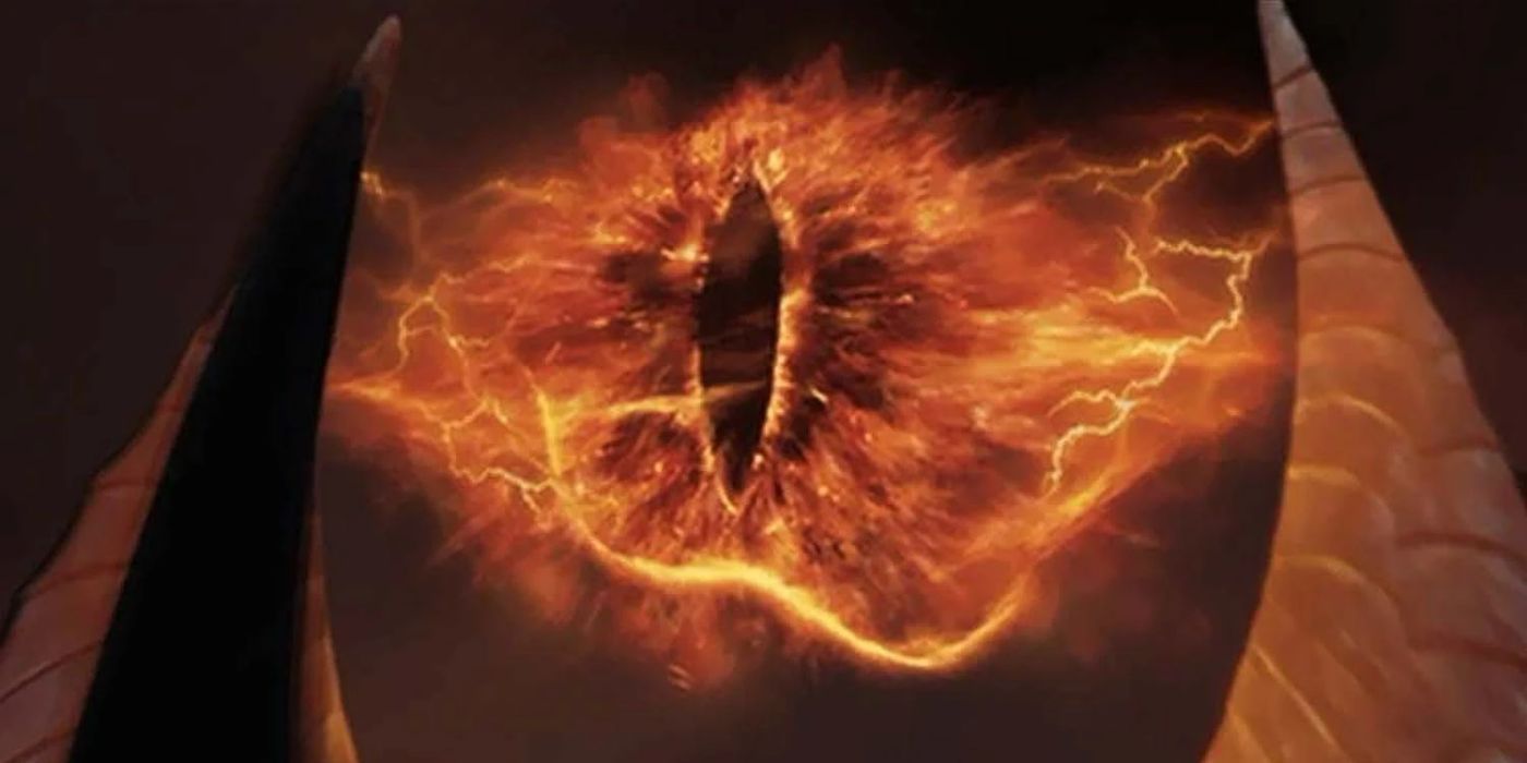 The Eye of Sauron in Mordor from The Lord of the Rings