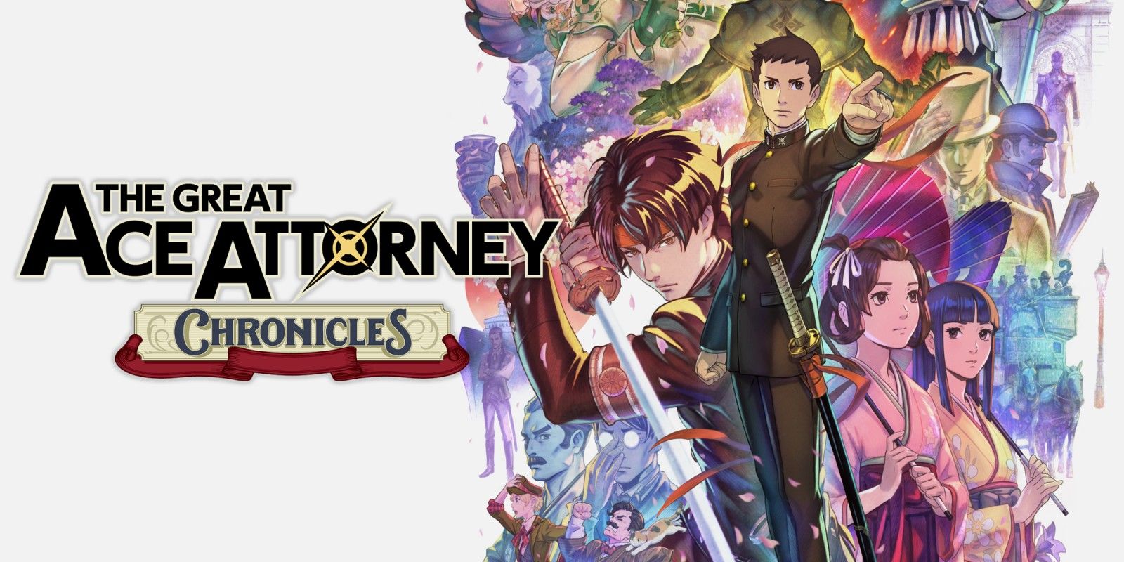 Arte chave de The Great Ace Attorney Chronicles