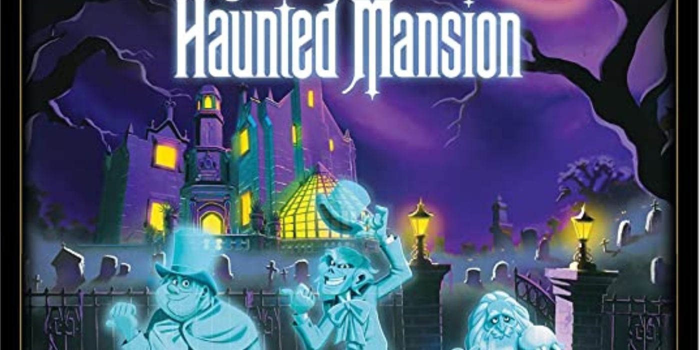 Box art for the game The Haunted Mansion - Call of The Spirit.