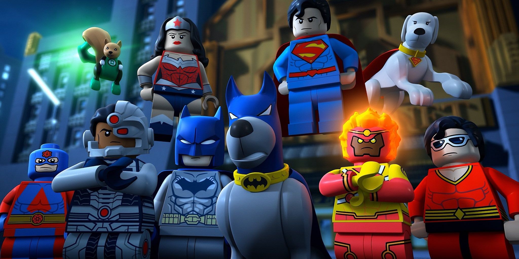 Ace se une a la Liga de la Justicia para detener al Guasón en Lego DC Comics Super Heroes: -The Flash