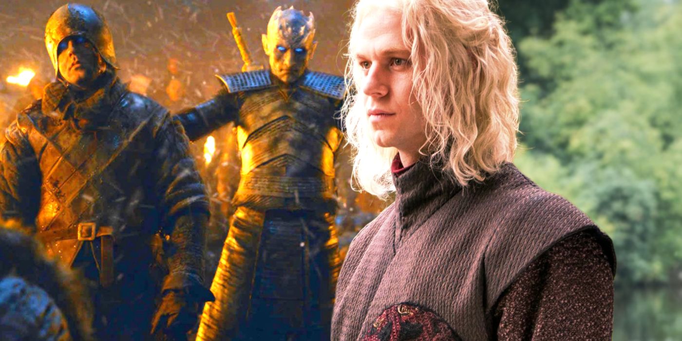 The Night King and Rhaegar Targaryen in Game of Thrones
