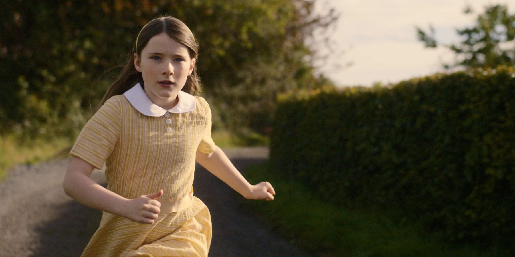 A girl running in The Quiet Girl