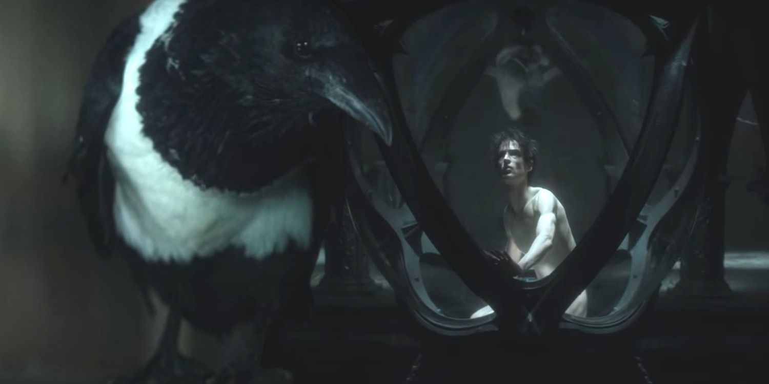 The Sandman Jessamy the Raven and Dream of the Endless Morpheus