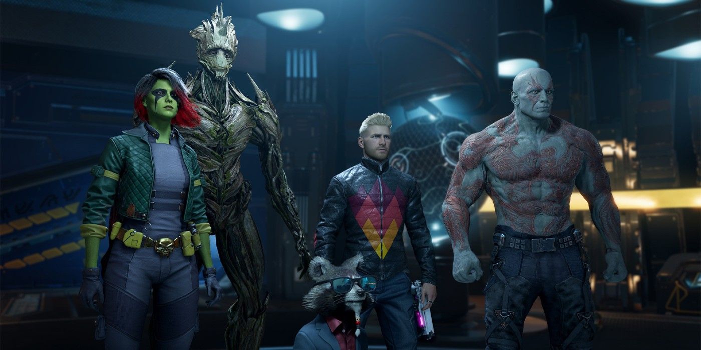 The Team in Marvel&rsquo;s Guardians Of The Galaxy