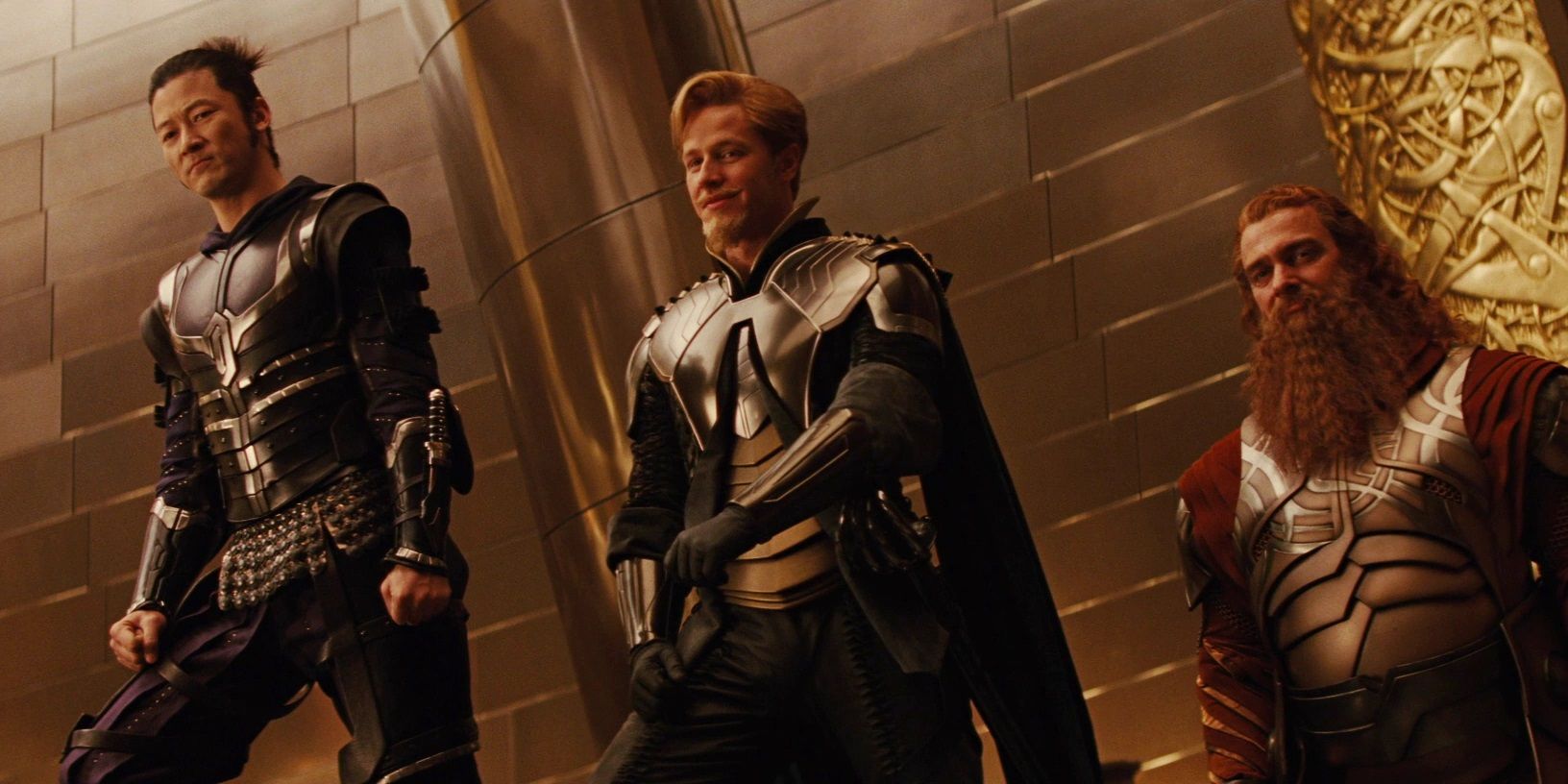 The Warriors Three in Asgard in Thor