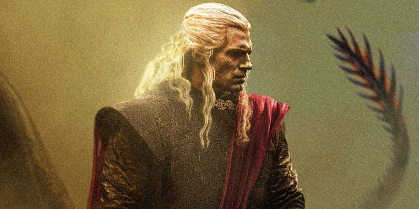 Witcher Got Crossover Art Puts Cavill S Geralt In House Of The Dragon