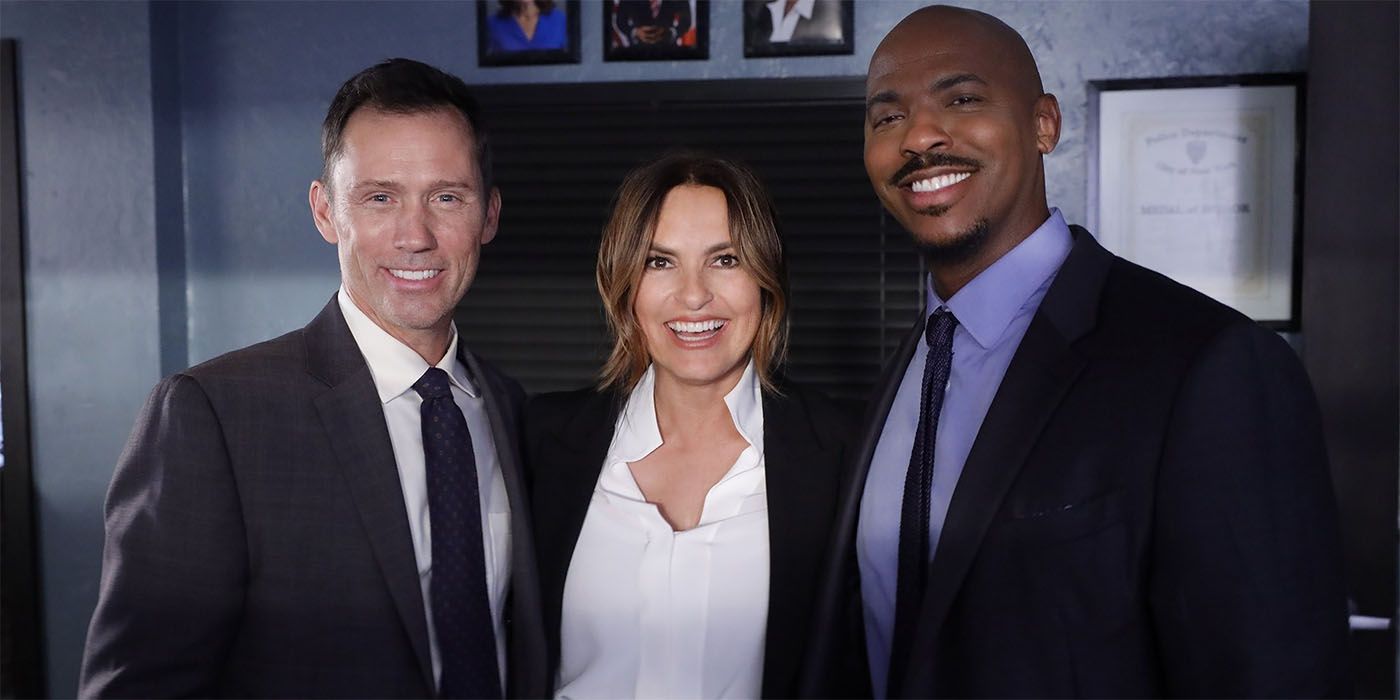 The cast of Law & Order