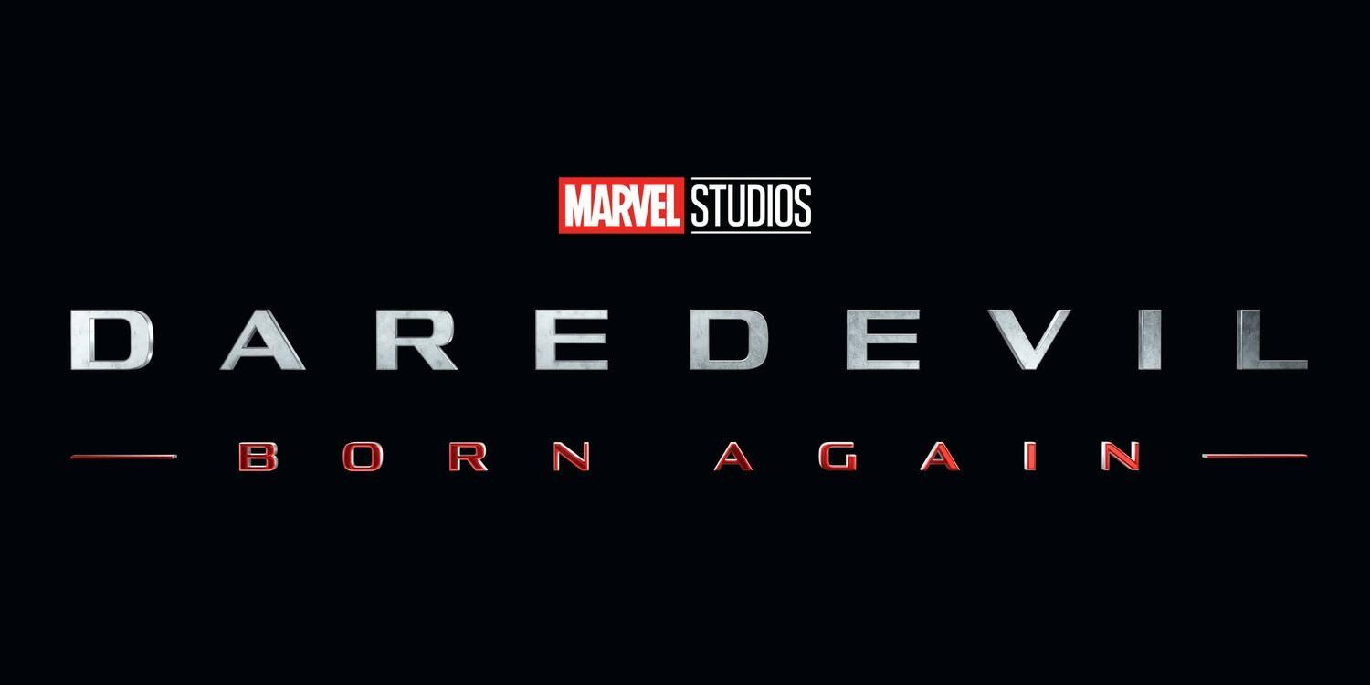 The logo for Daredevil Born Again