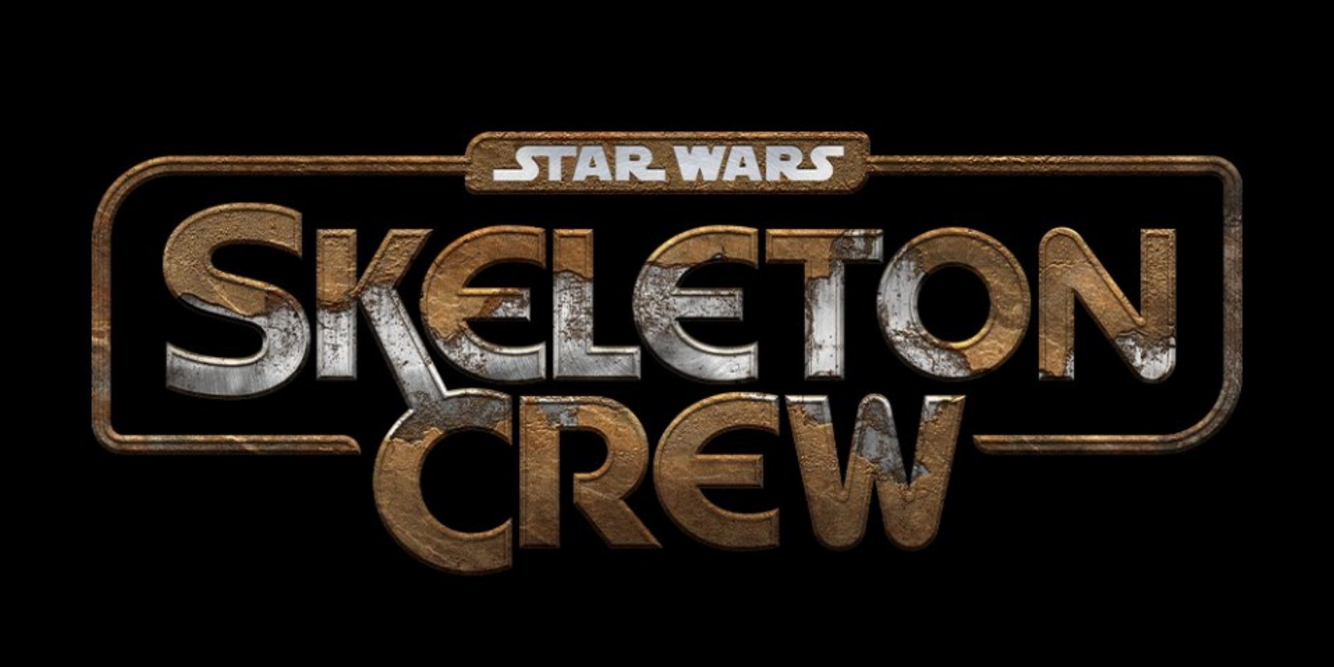 O logotipo do Star Wars Skeleton Crew.