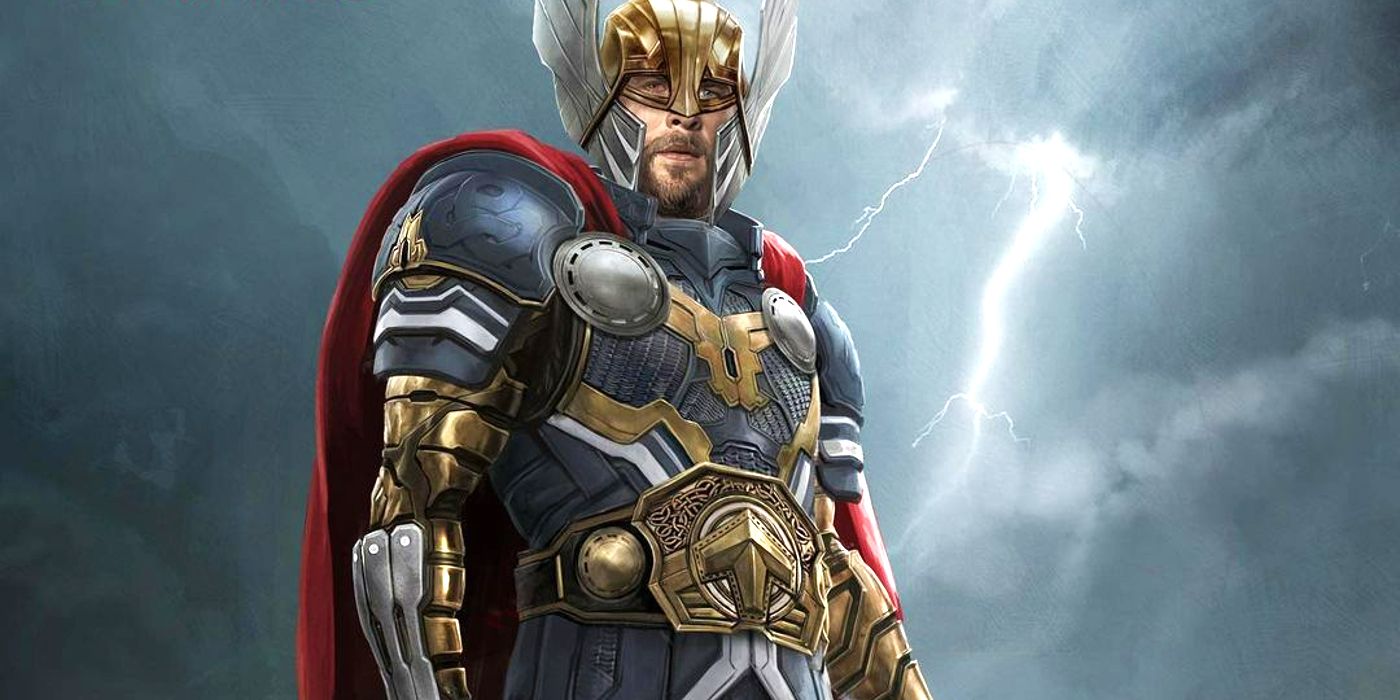 Thor Love and Thunder Concept Art Thor Armor