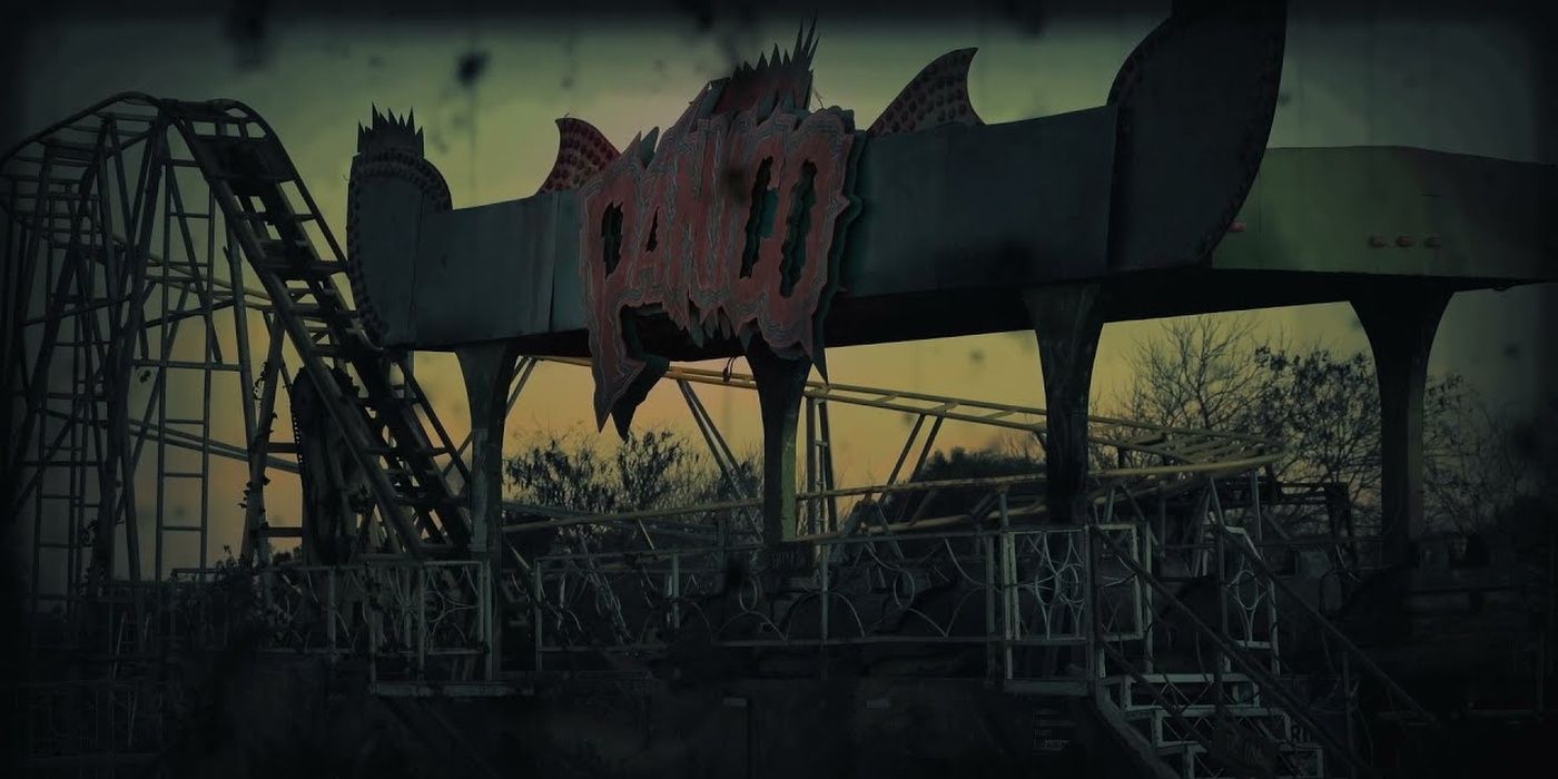 Tierra Incognita's abandoned park in a very creepy image.
