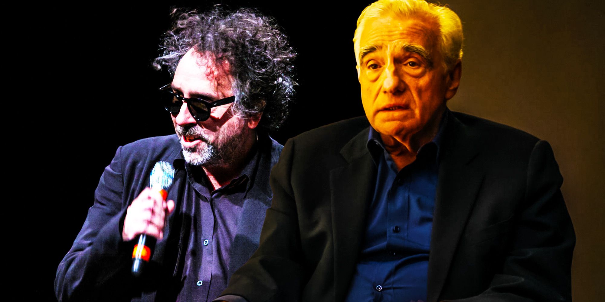 Tim Burton and Martin Scorsese