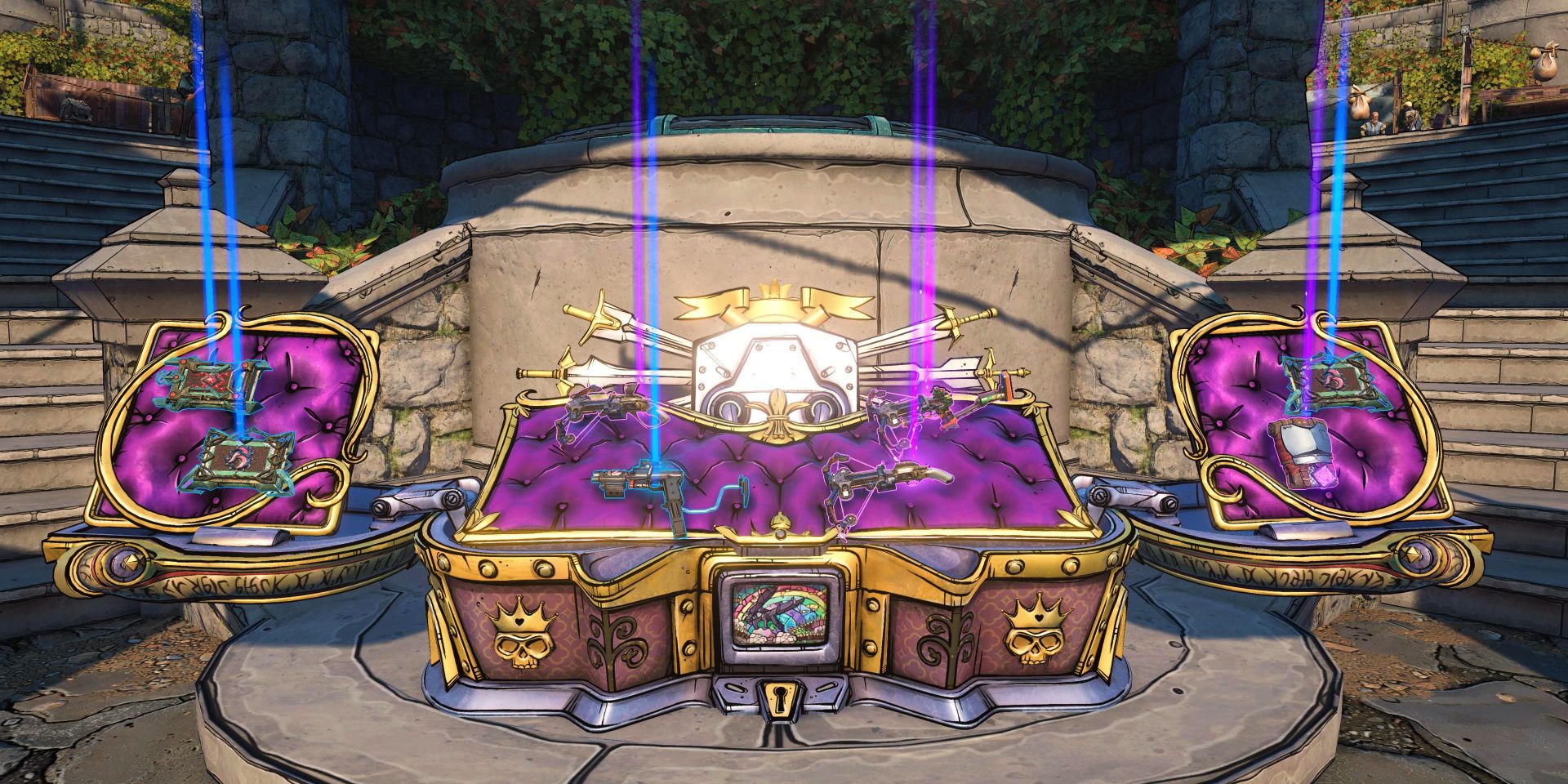 Tiny Tina&#8217;s Wonderlands Brighthoof Skeleton Key Chest Open