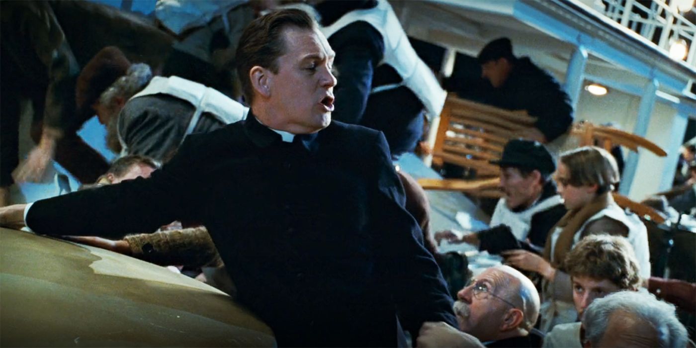 Titanic Priest Scene