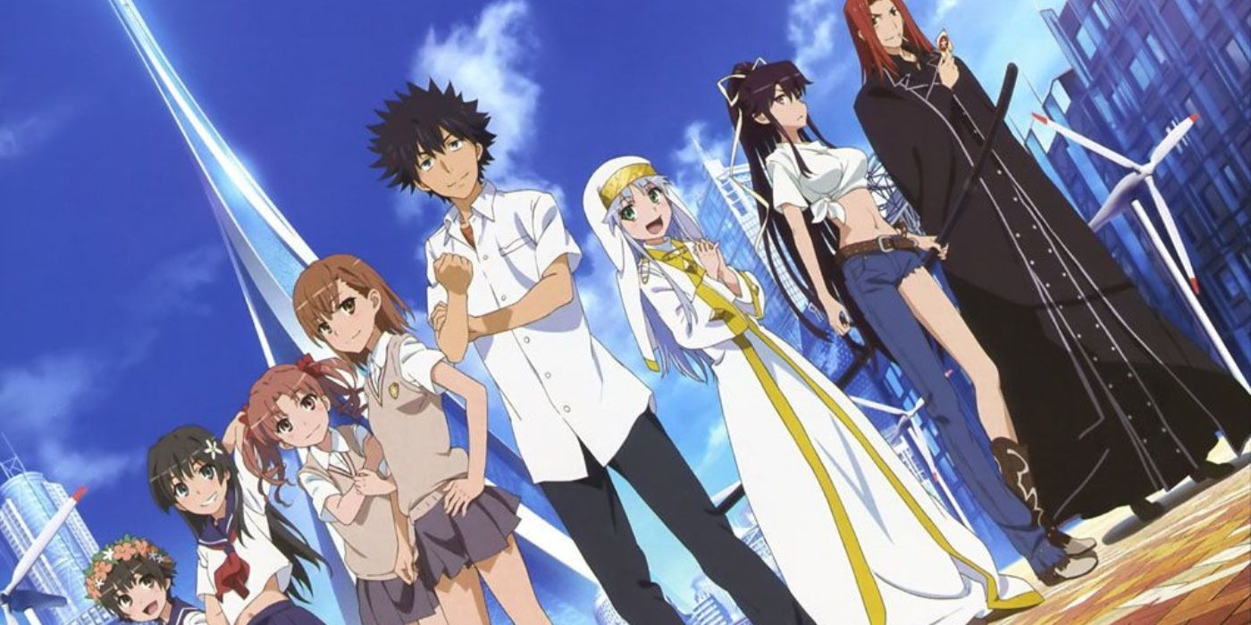 Characters from the Toaru Majutsu No Index anime
