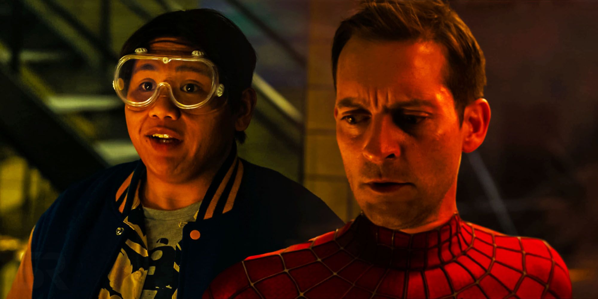 Tobey Maguire Spiderman Ned Spiderman no way home