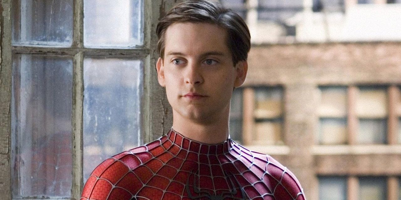 Tobey Maguire in Sam Raimi's Spider-Man 
