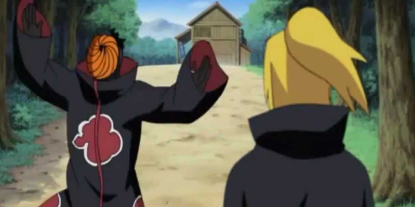 Tobi de Naruto dançando