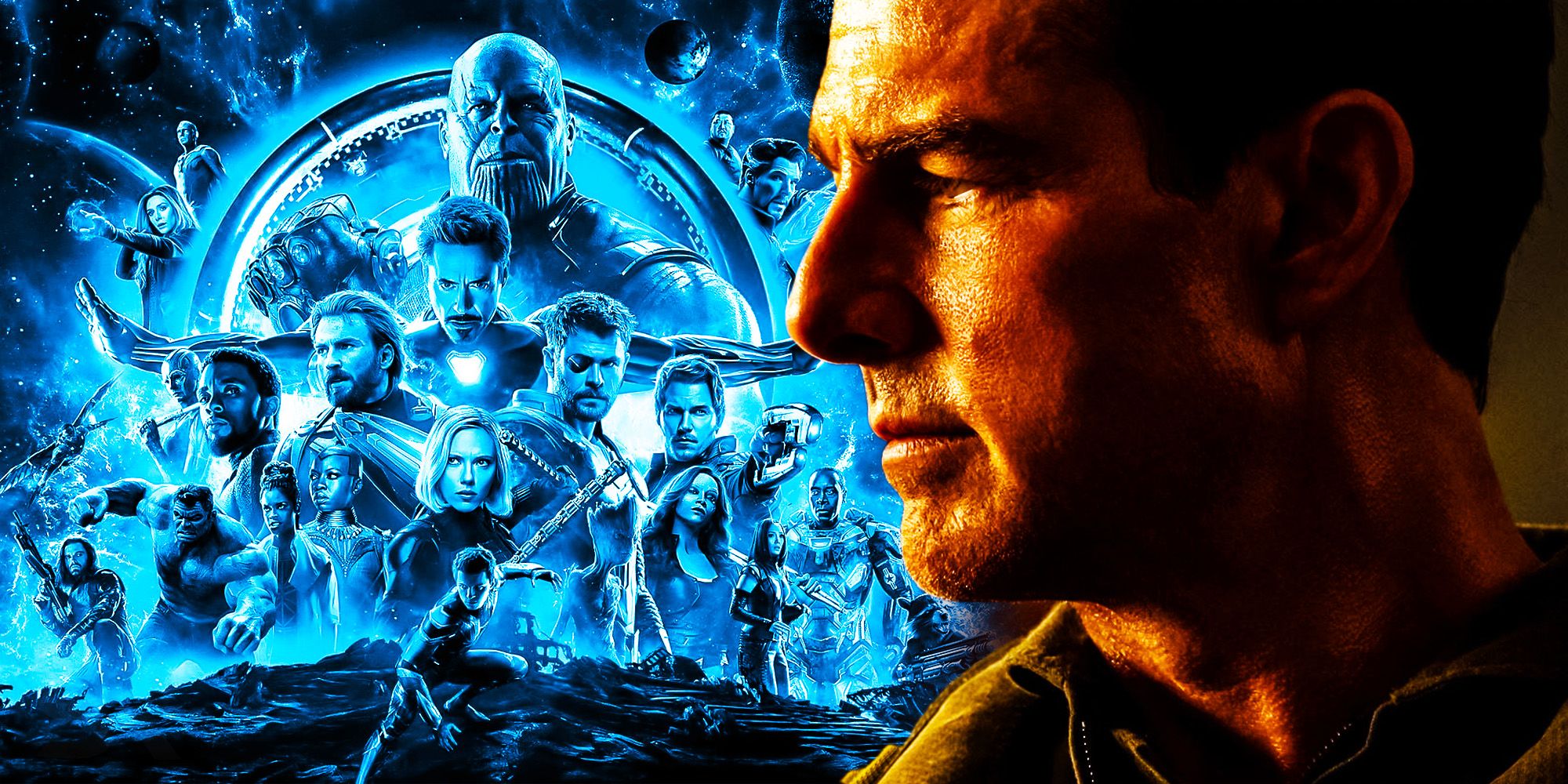 Tom Cruise Top Gun Maverick Avengers infinity war