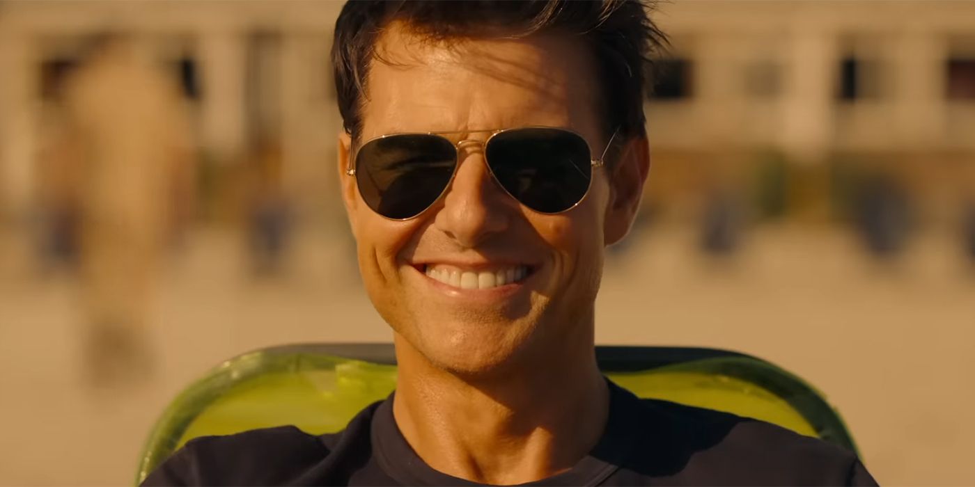 Tom Cruise em Top Gun Maverick