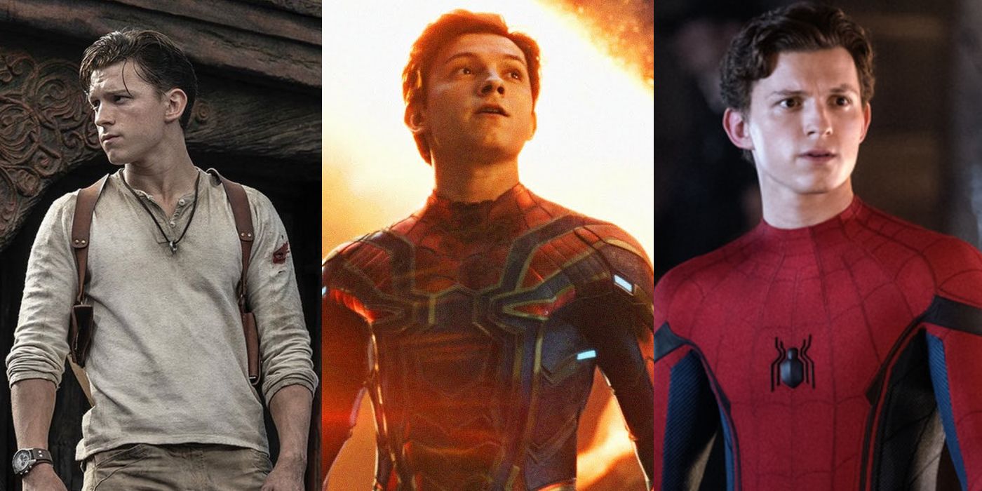 Tom Holland in Uncharted, Endgame, and Far From Home