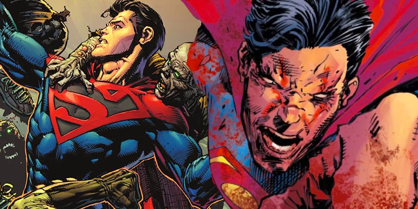 Jon and Clark Kent's Supermen in DCeased