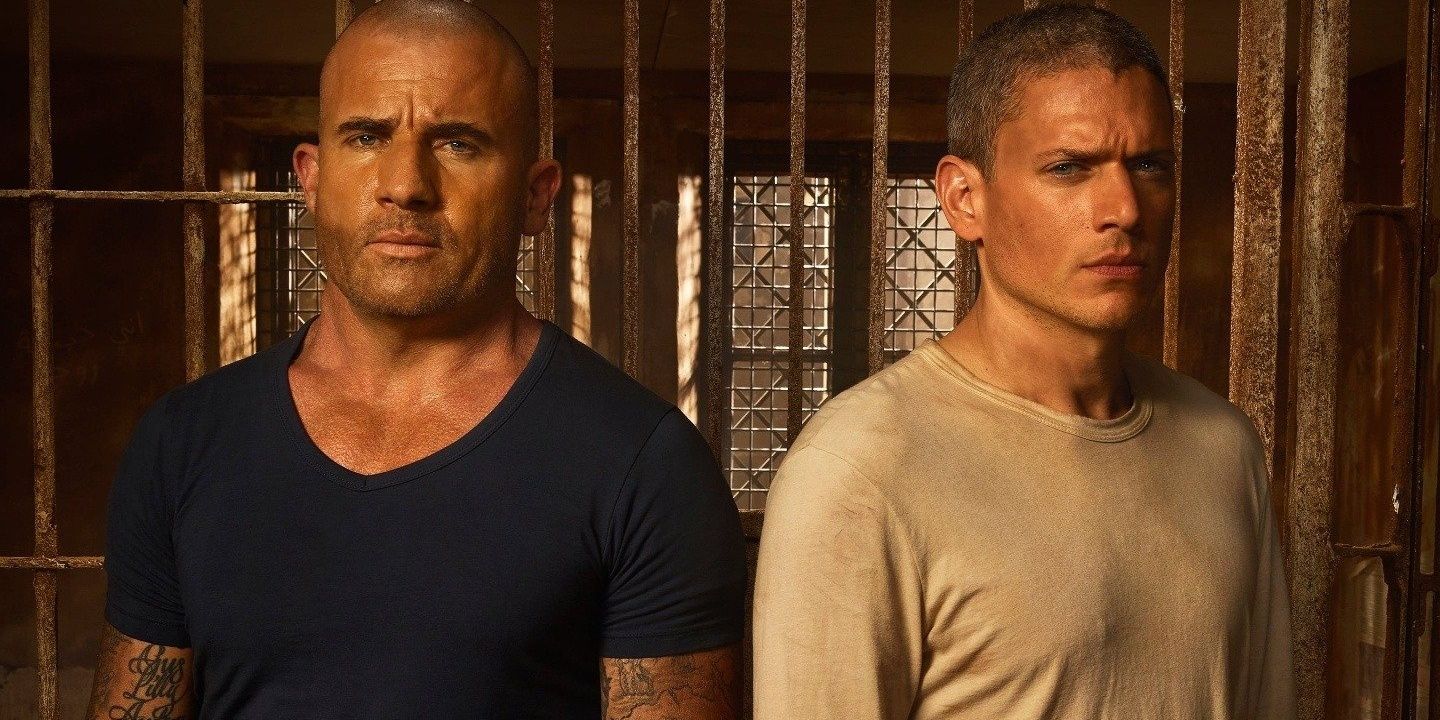 Dois irmãos em uma prisão em Prison Break 