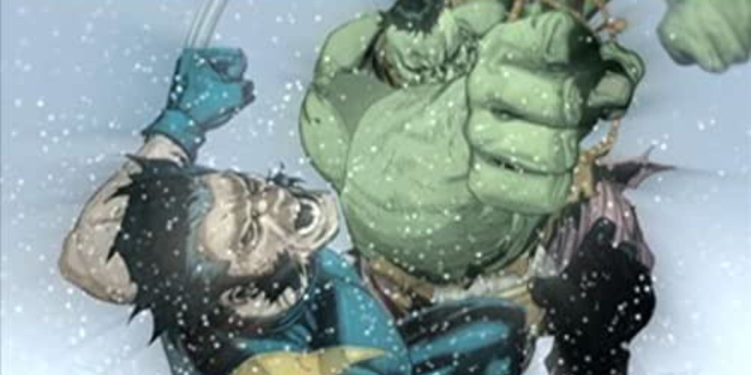 Ultimate Wolverine vs Hulk fight