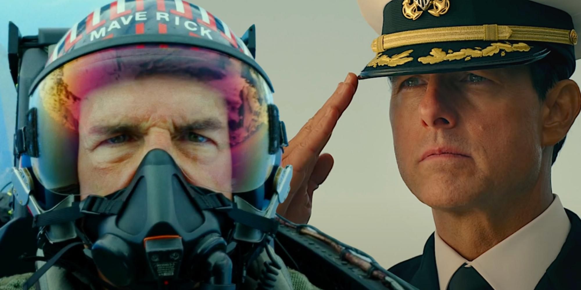 Tom Cruise in Top Gun Maverick