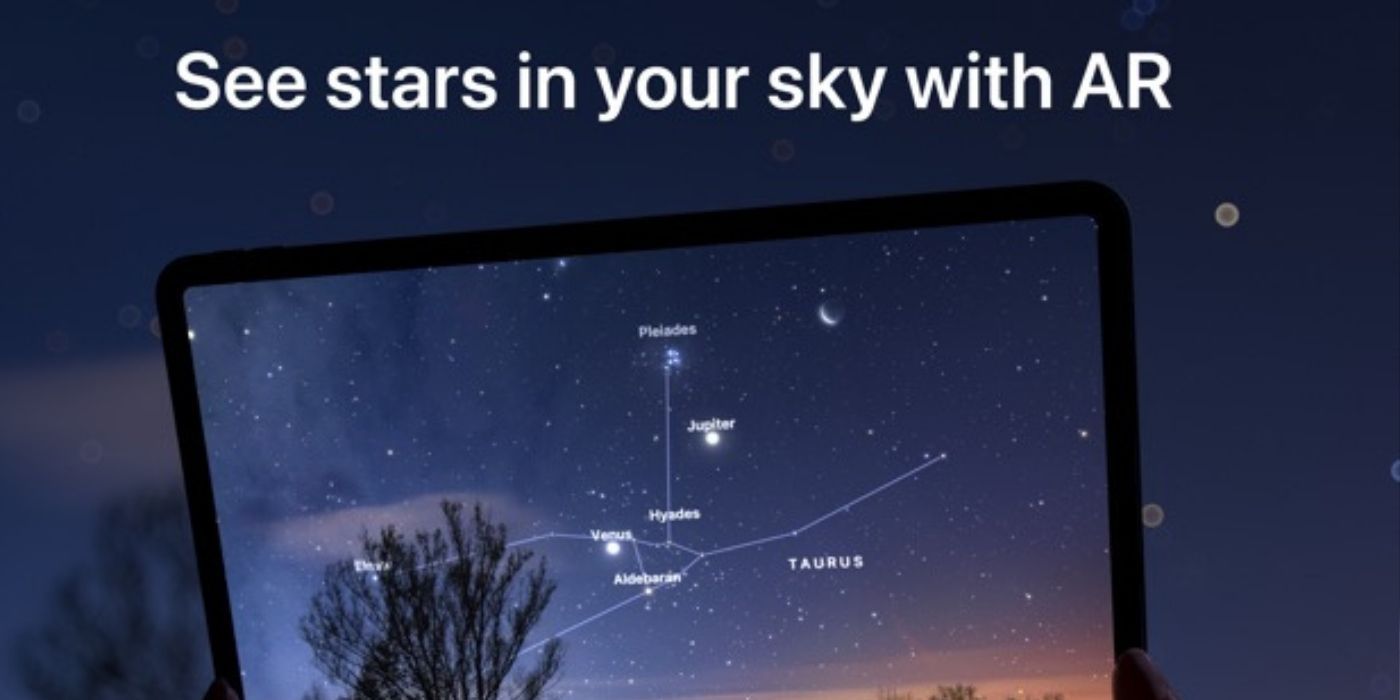 Screenshot of the Sky Guide App