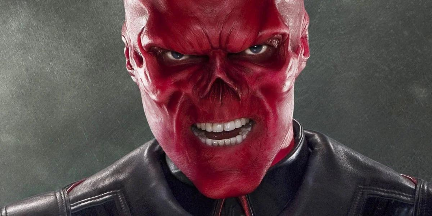 Red Skull looking menacingly