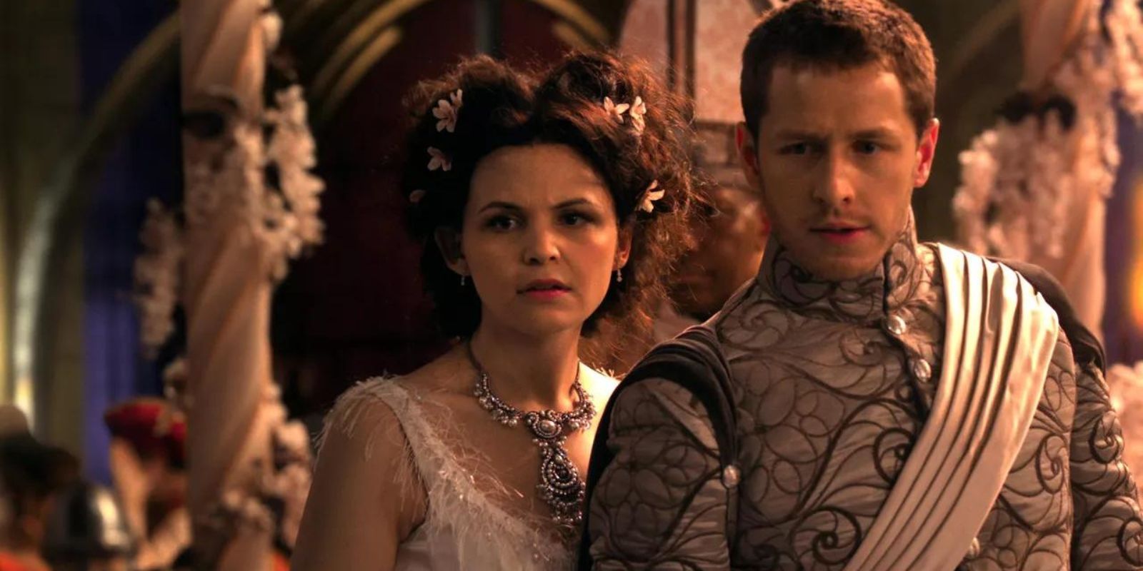 Snow White and Prince Charming on wedding day