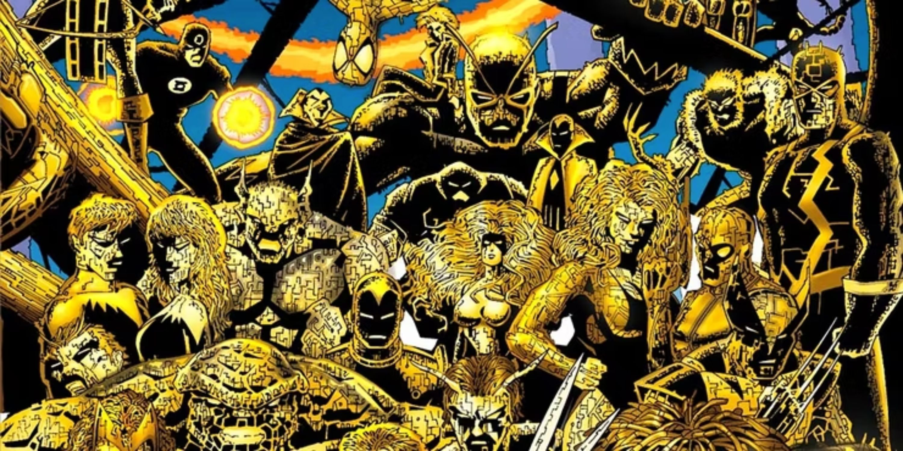 Phalanx infecting popular Marvel hereos
