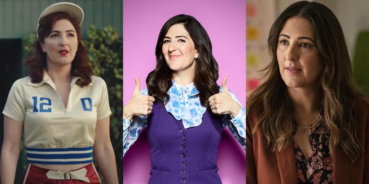 Actress D'Arcy Carden in her most popular movies and TV shows.