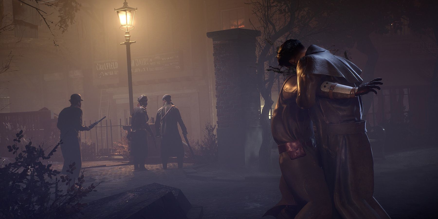 A promotional image for the action RPG Vampyr.