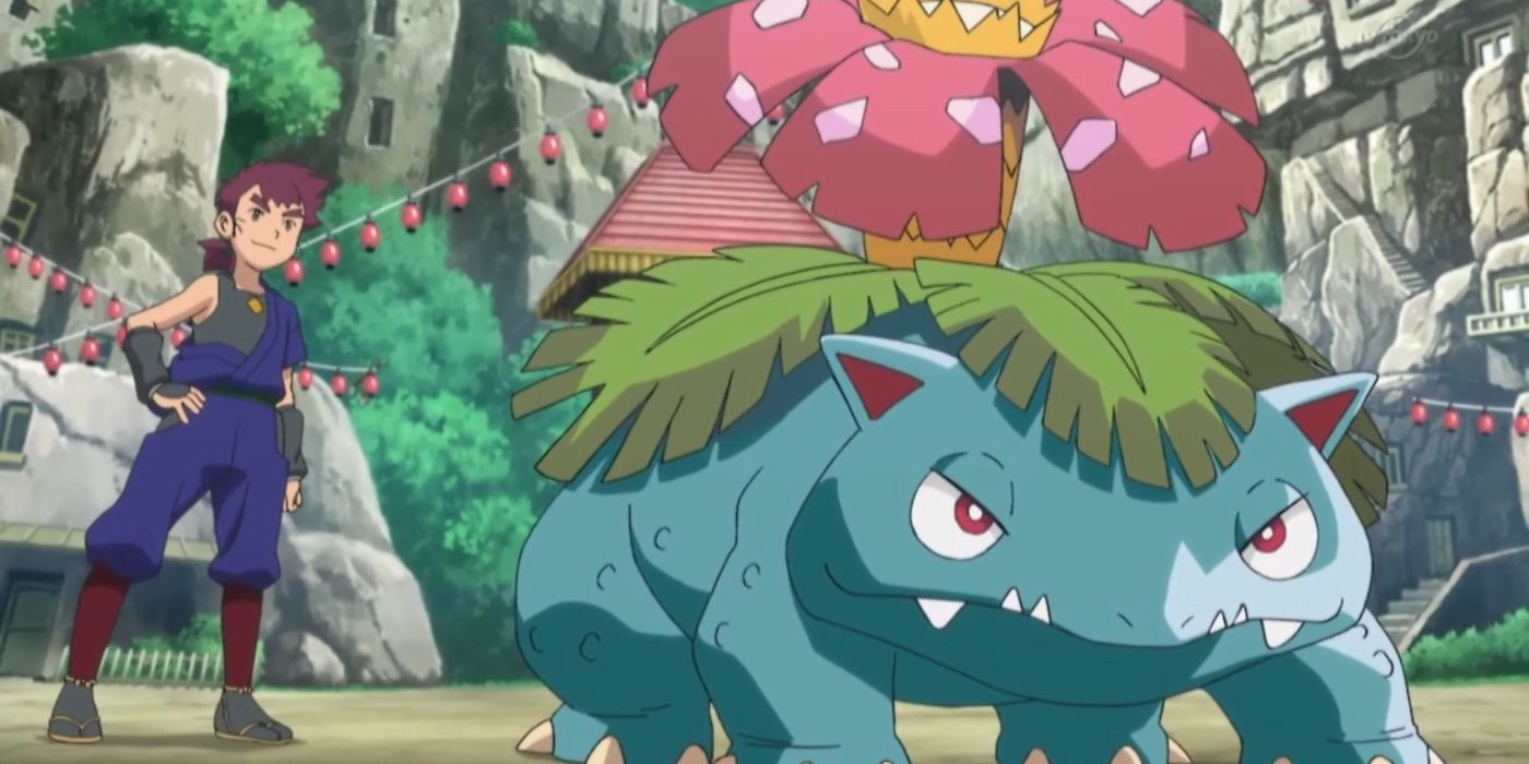 Nihei's Venusaur in the Pokémon anime.