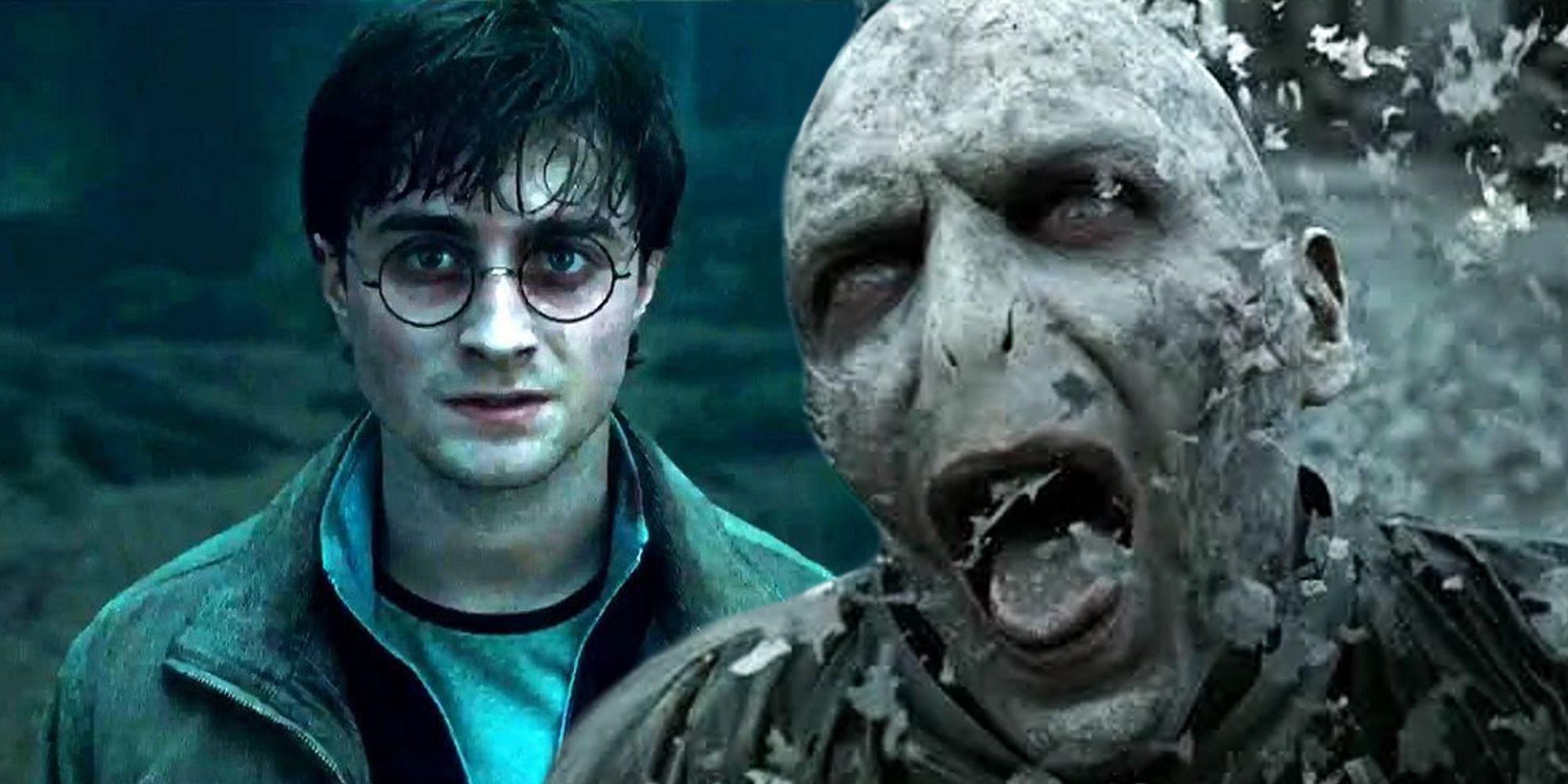 A morte de Voldemort em Harry Potter e as Relíquias da Morte Parte II