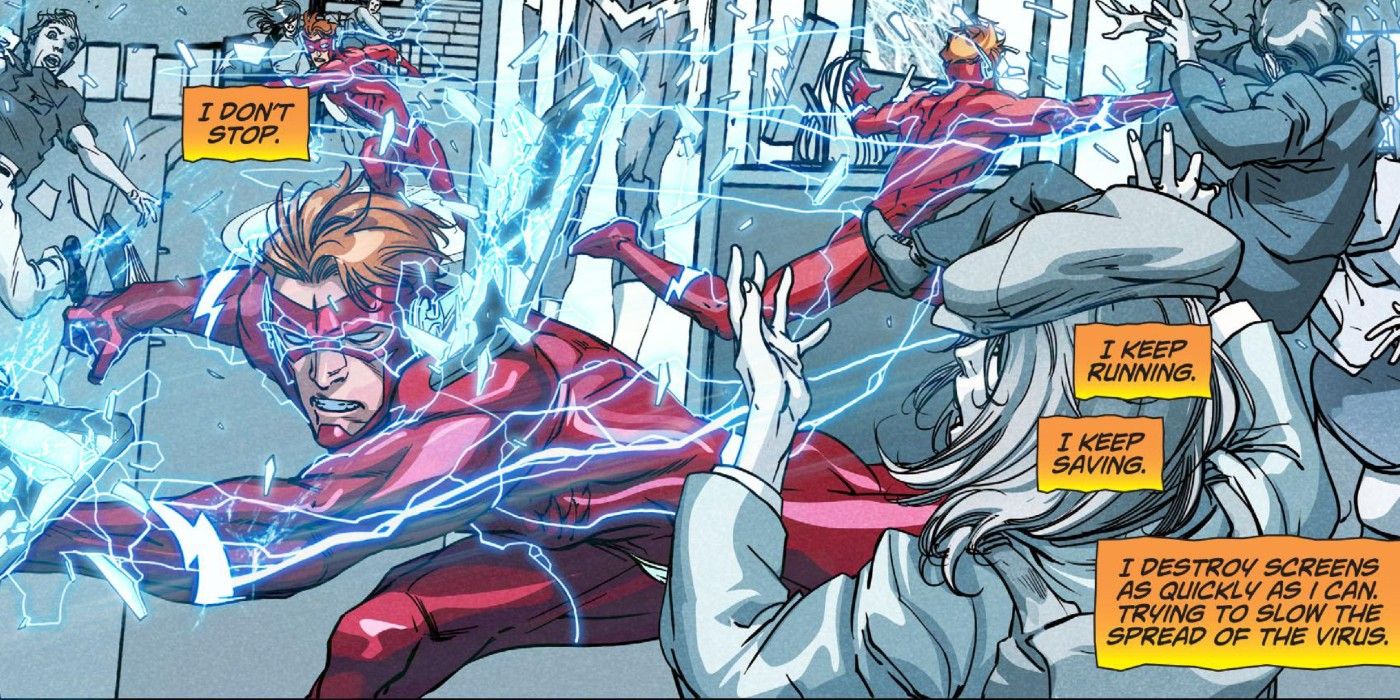 Wally West in DCeased- Hope at World’s End #3