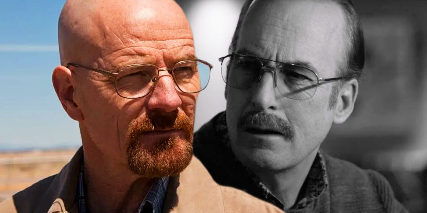 Walter White and Sault Goodman in Breaking Bad and Better Call Saul