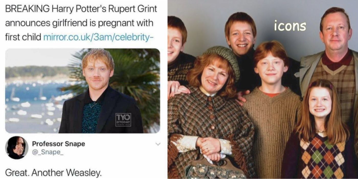 A Big Happy Weasley Family