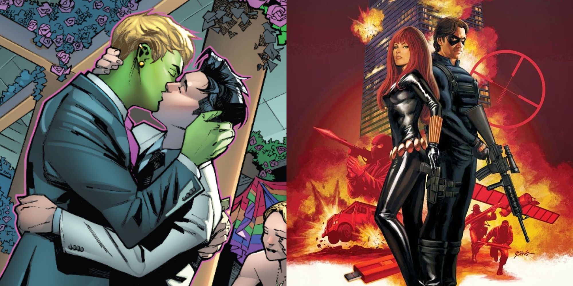 10 Most Popular Marvel Comics Ships, Ranked By Ao3