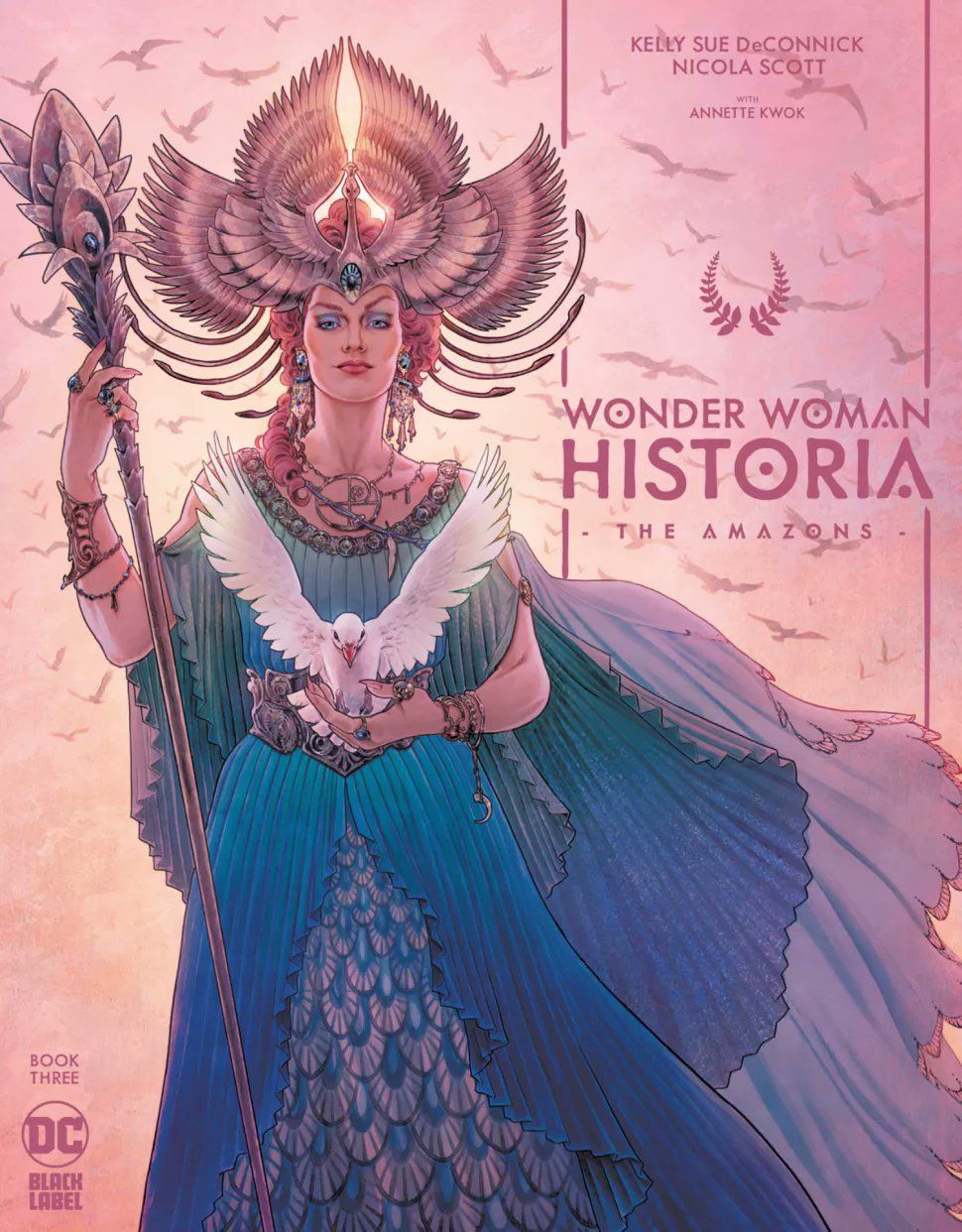 Wonder Woman Historia #3 main cover by Nicola Scott
