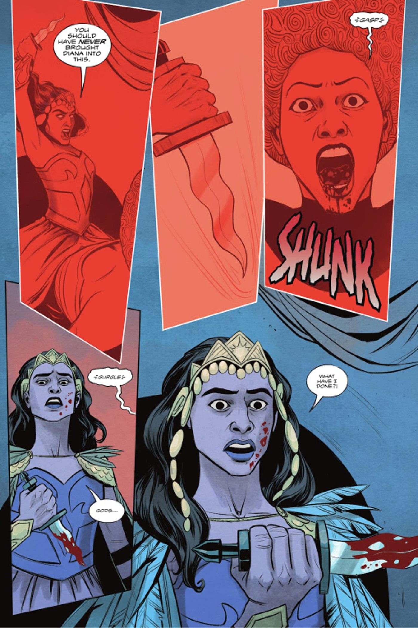 Wonder Woman&rsquo;s Hippolyta Killing False Hera