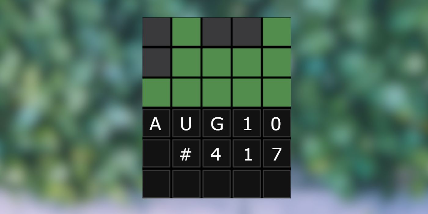 Wordle 417 August 10, 2022 Hints & Answer