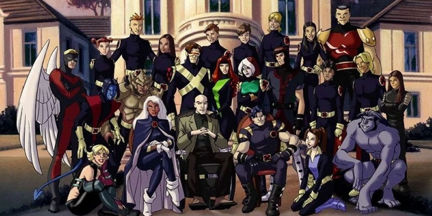 Final image of the X-Men in X-Men: Evolution