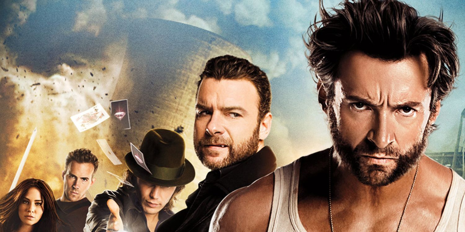 Cartaz de X-Men Origins Wolverine recortado