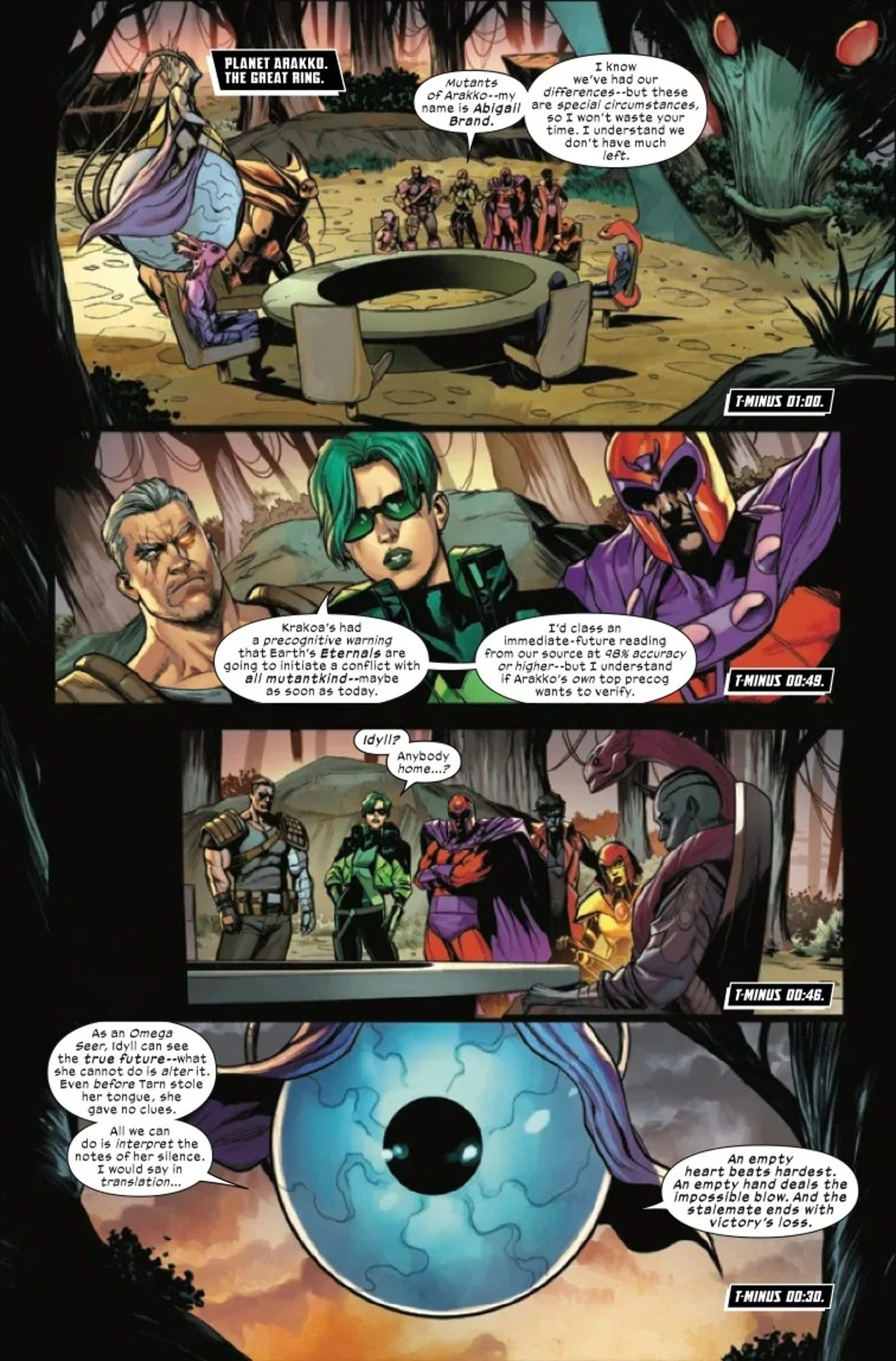 X Men Red 5 Preview Page 1