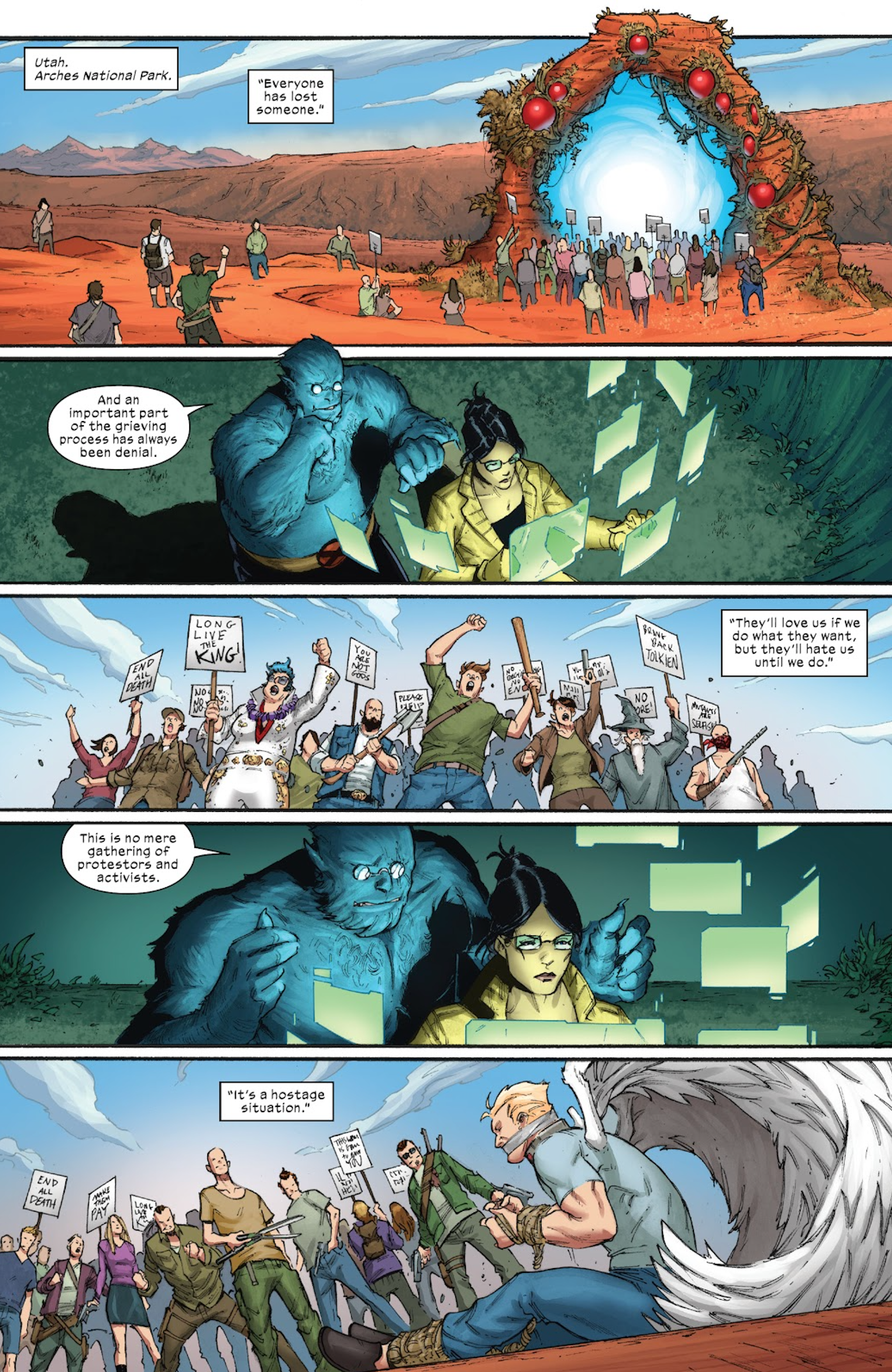 X-Men&rsquo;s Angel is a hostage