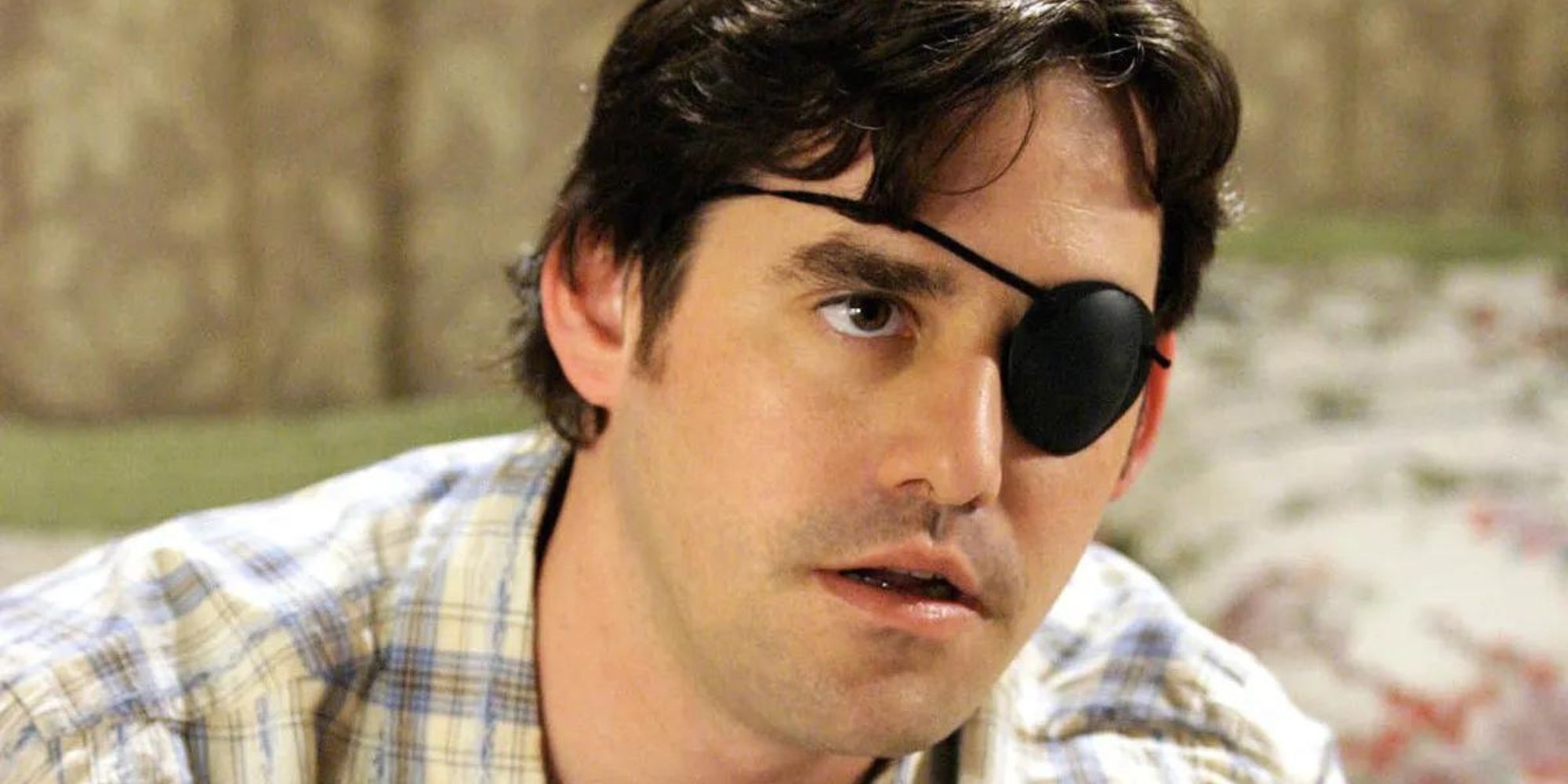 Xander Harris wearing an eye patch in Buffy the Vampire Slayer